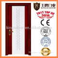 alibaba china front design door with two color for pvc wooden door